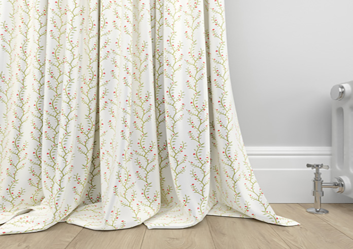 Boughton Faux Silk, Ruby - Made to Measure Curtains - Image 6